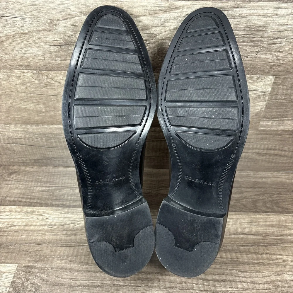Cole Haan Grand OS Lenox Hill Venetian Leather Loafer Black Mens Size 13 C11625